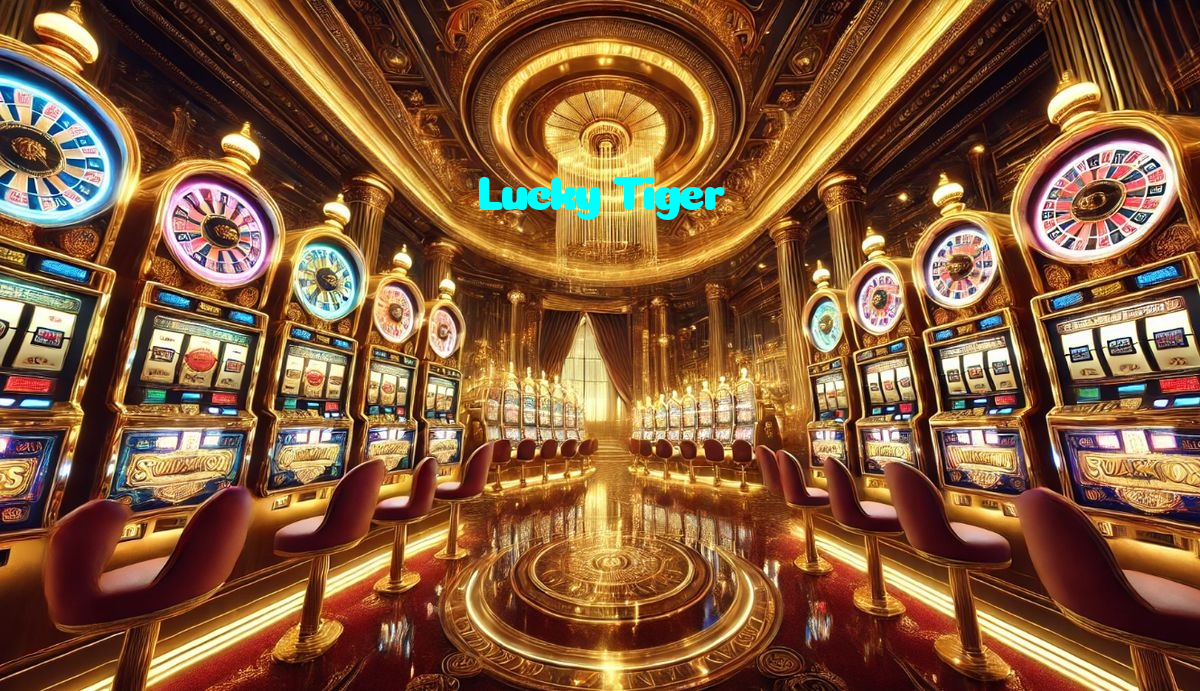 Lucky Tiger casino presented on mobile device in Pakistan with slots and live games